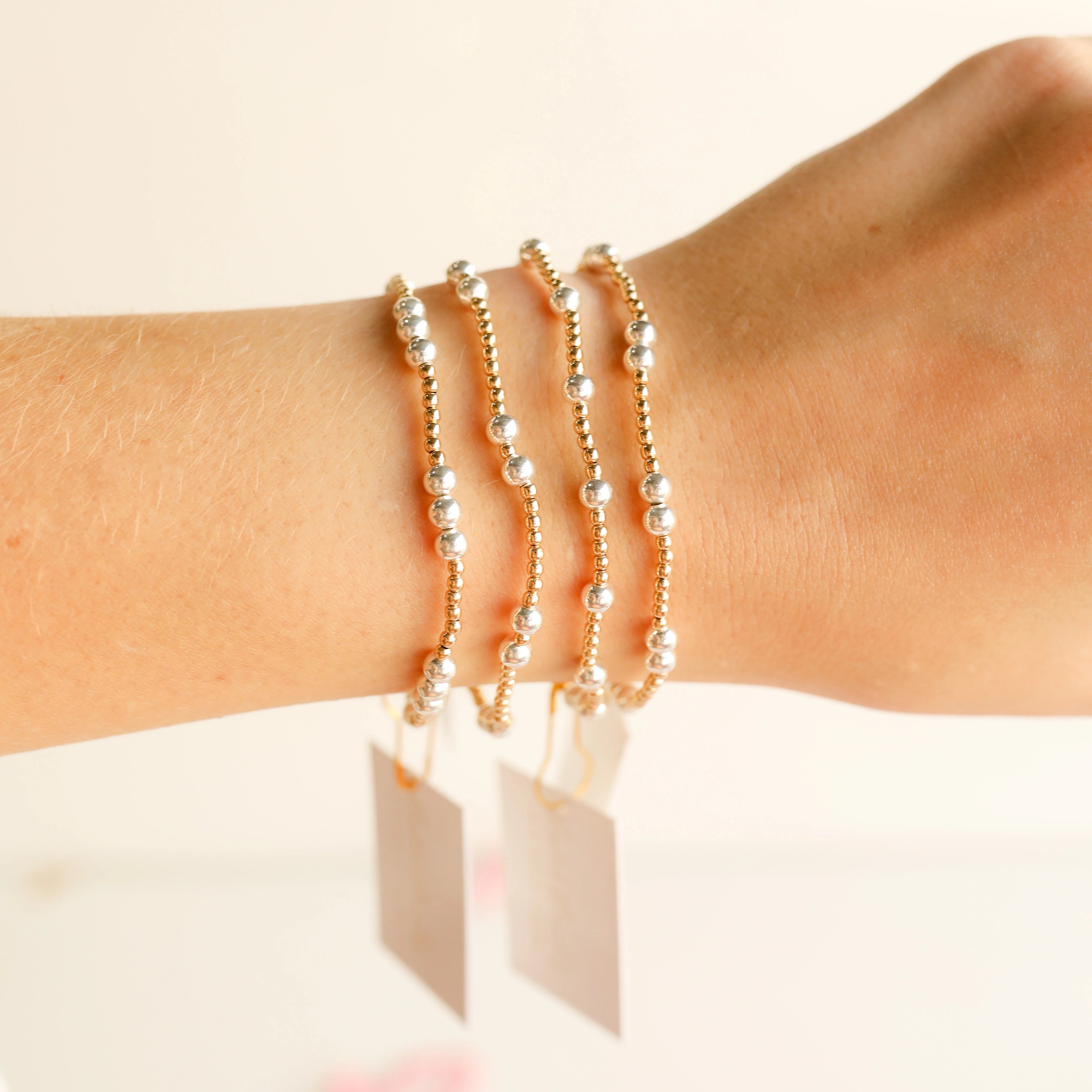 Beaded Blondes | Bethani Bracelet in Mixed Metals - bestdisneylandrvpark