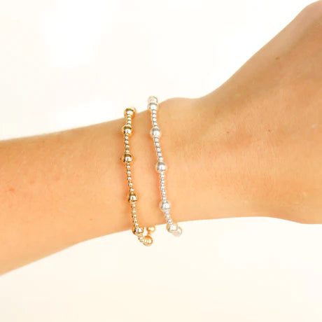 Beaded Blondes | Lively Bracelet in Silver - bestdisneylandrvpark