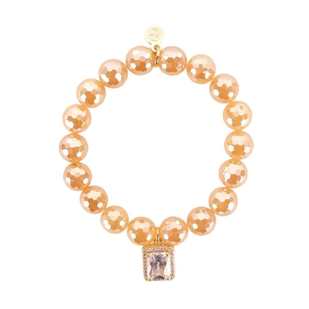 BuDhaGirl | Celeste Bracelet in Champagne Gold - bestdisneylandrvpark