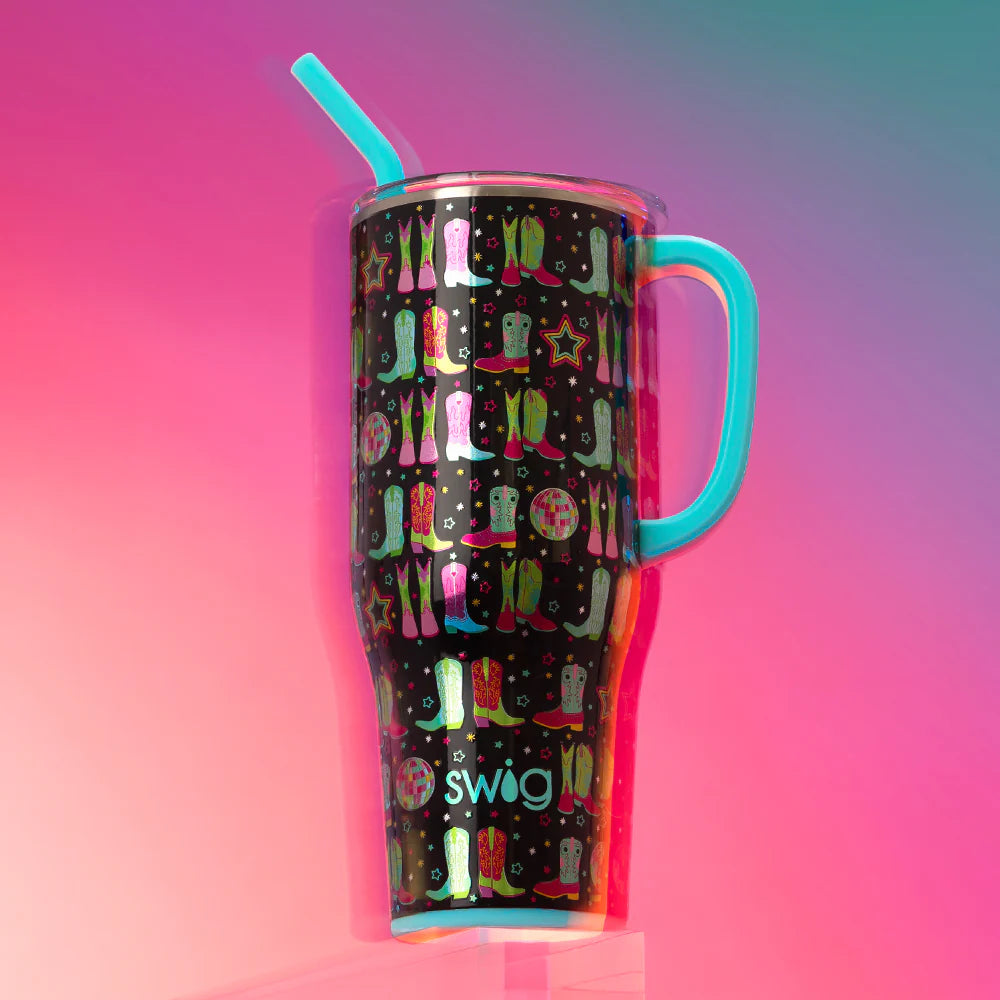 Swig | Disco Cowgirl Mega Mug in 40 oz