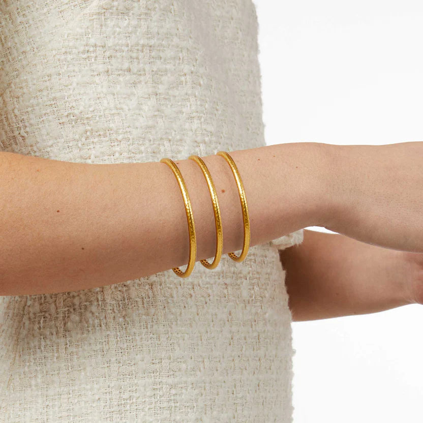 Julie Vos | Havana Demi Bangle in Gold - bestdisneylandrvpark