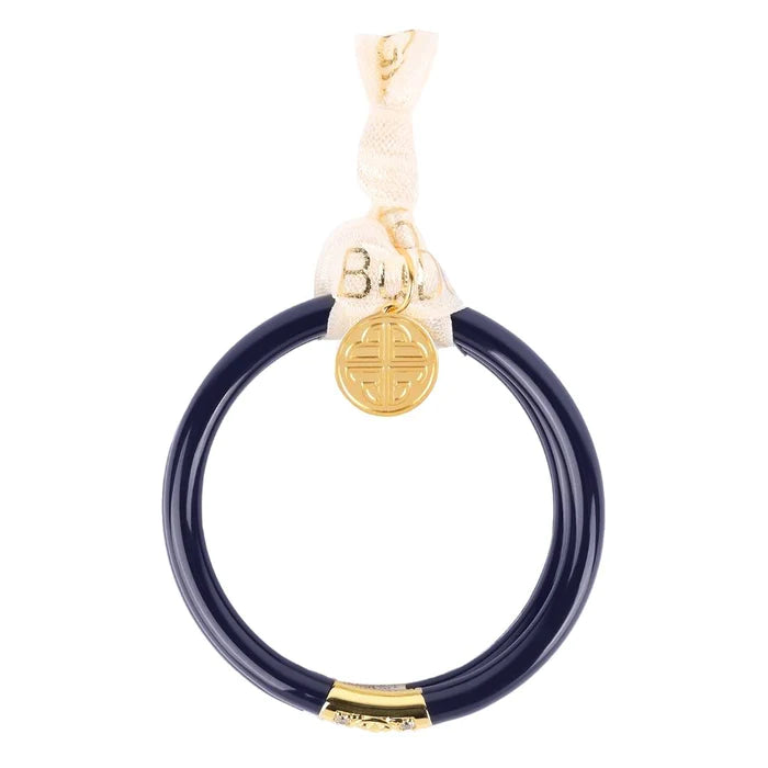 BuDhaGirl | Set of Three | Three Kings All Weather Bangles in Navy - bestdisneylandrvpark