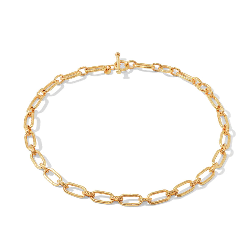 Julie Vos | Trieste Link Necklace in Gold - bestdisneylandrvpark