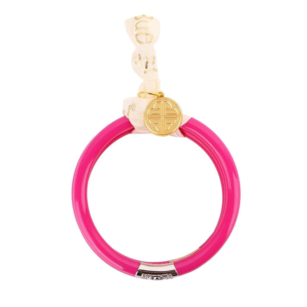 BuDhaGirl | Set of Three | Three Kings All Weather Bangles in Epic Pink