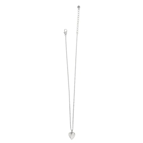 Brighton | Cascade Heart Petite Necklace in Silver and Gold Tone - bestdisneylandrvpark