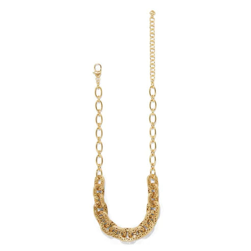 Brighton | Contempo Linx Necklace in Gold Tone - bestdisneylandrvpark