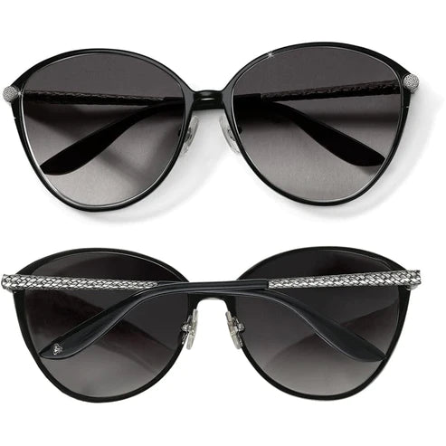 Brighton | Ferrara Gatta Sunglasses in Black - bestdisneylandrvpark