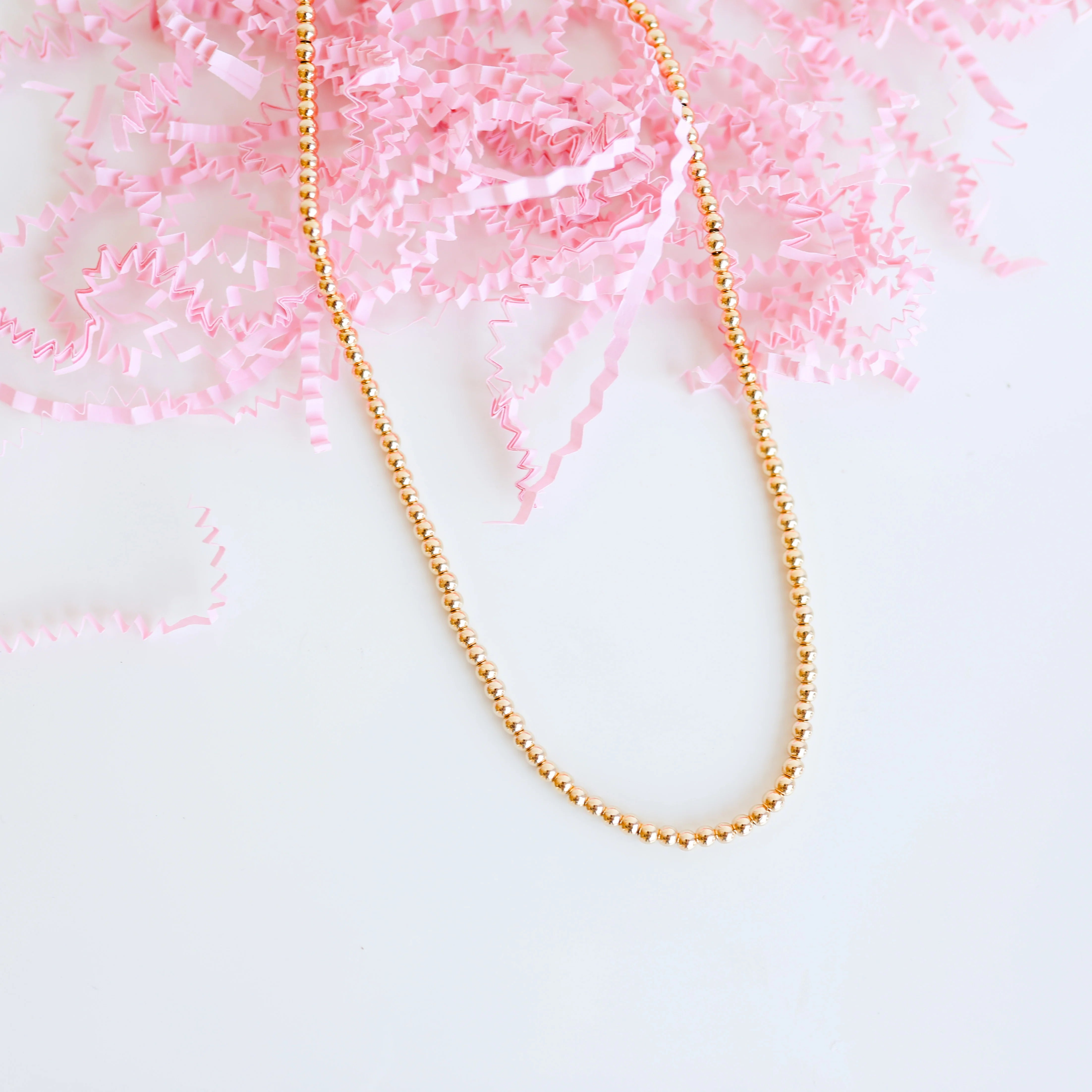 Beaded Blondes | Lauren Necklace in Gold - bestdisneylandrvpark