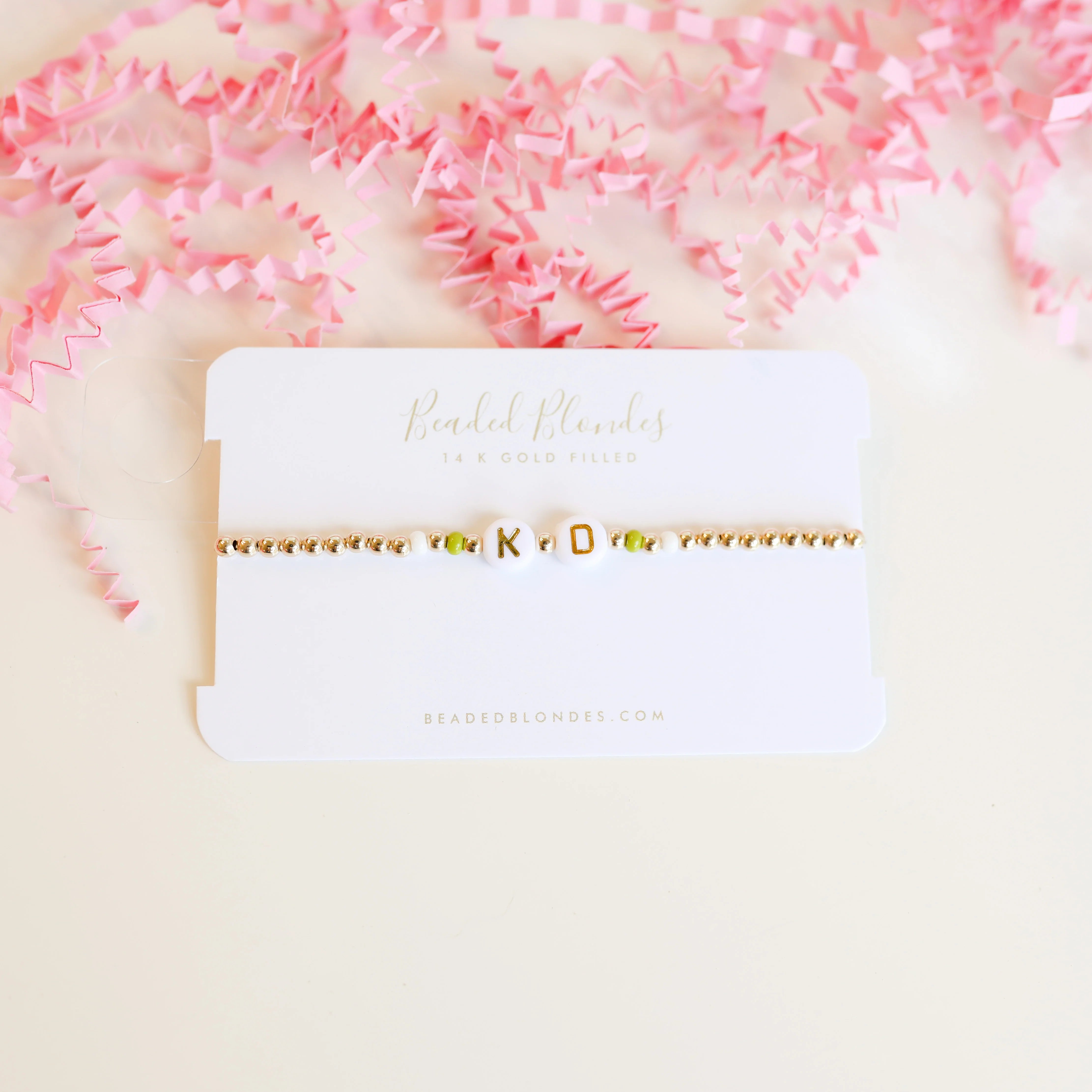 Beaded Blondes | Kappa Delta Color Sorority Bracelet - bestdisneylandrvpark