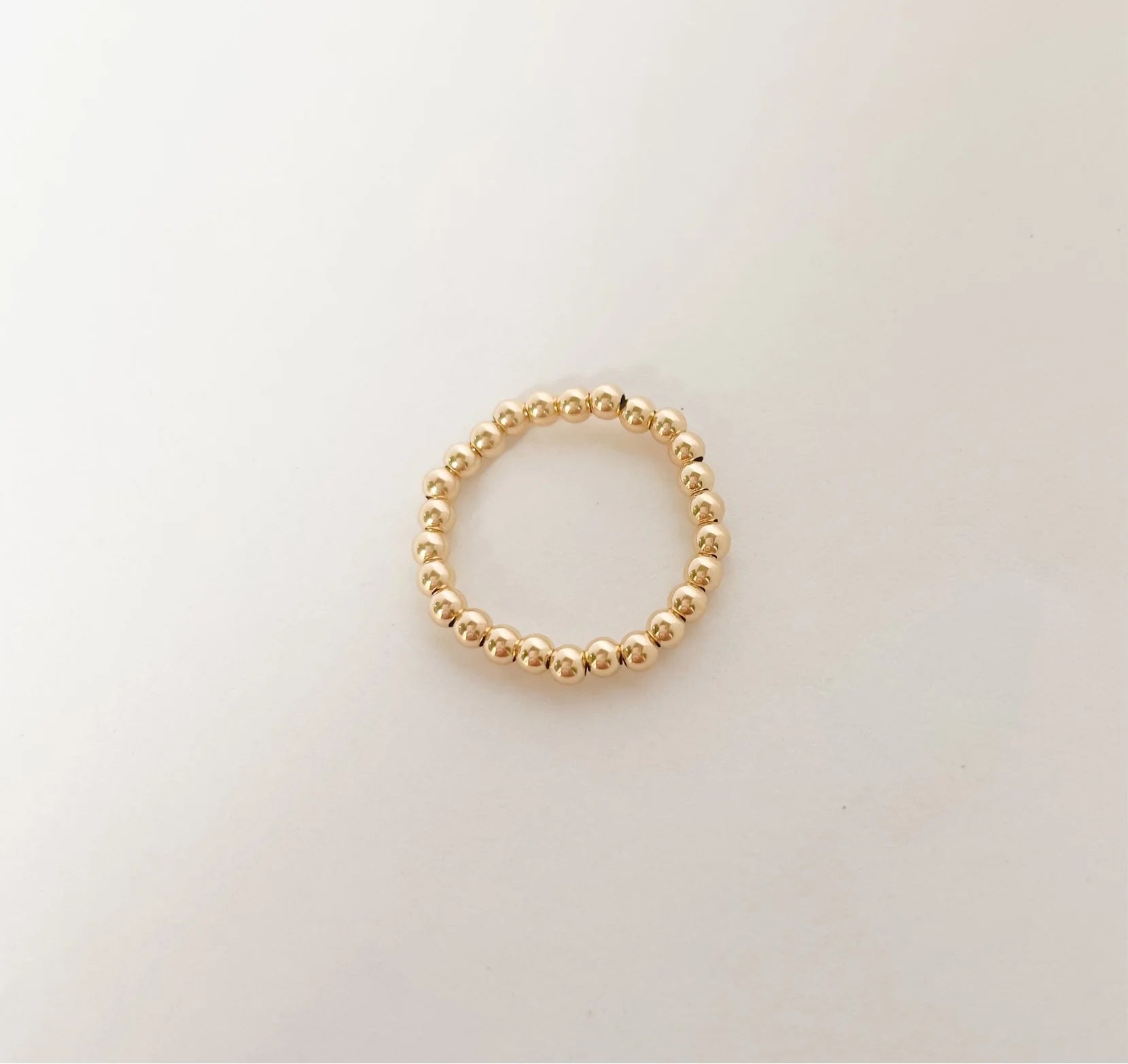 Beaded Blondes | Ella 2.5MM Beaded Band Ring - bestdisneylandrvpark