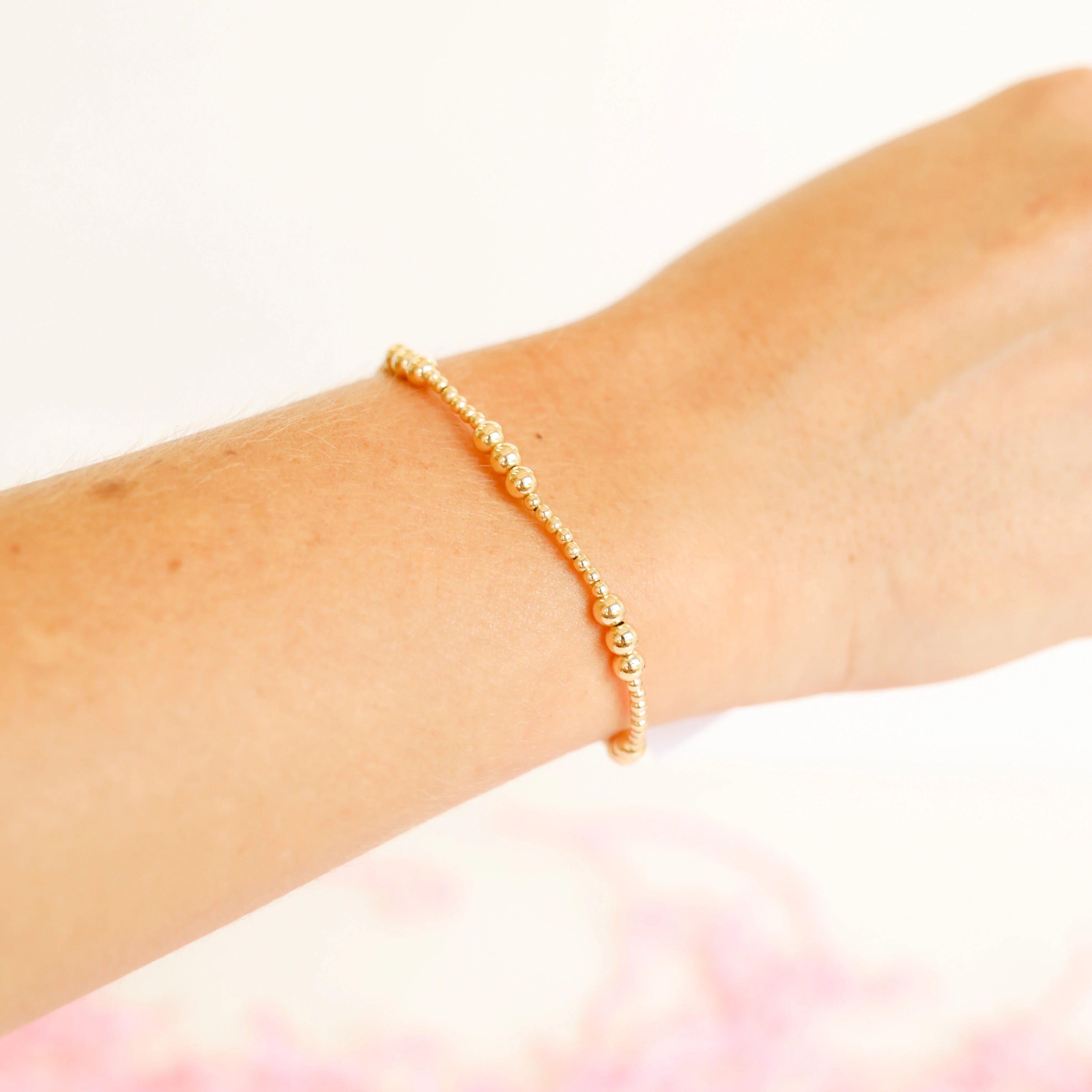 Beaded Blondes | ILY Gold Bracelet - bestdisneylandrvpark