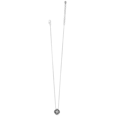 Brighton | Interlok Shine Necklace in Silver Tone - bestdisneylandrvpark