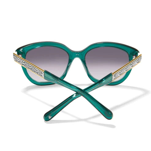 Brighton | Intrigue Emerald Sunglasses - bestdisneylandrvpark