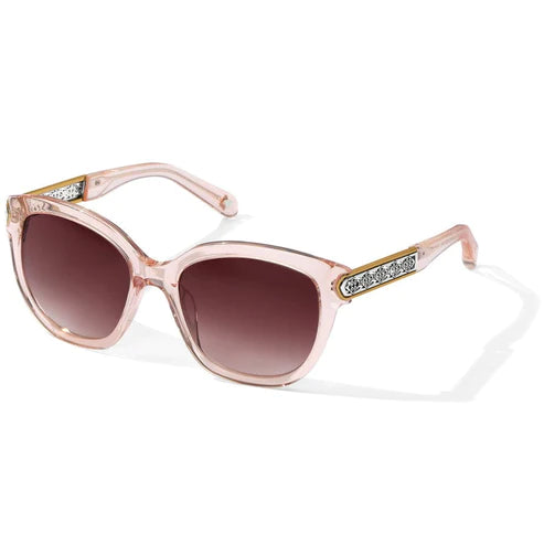 Brighton | Intrigue Sunglasses in Rosewater Pink - bestdisneylandrvpark