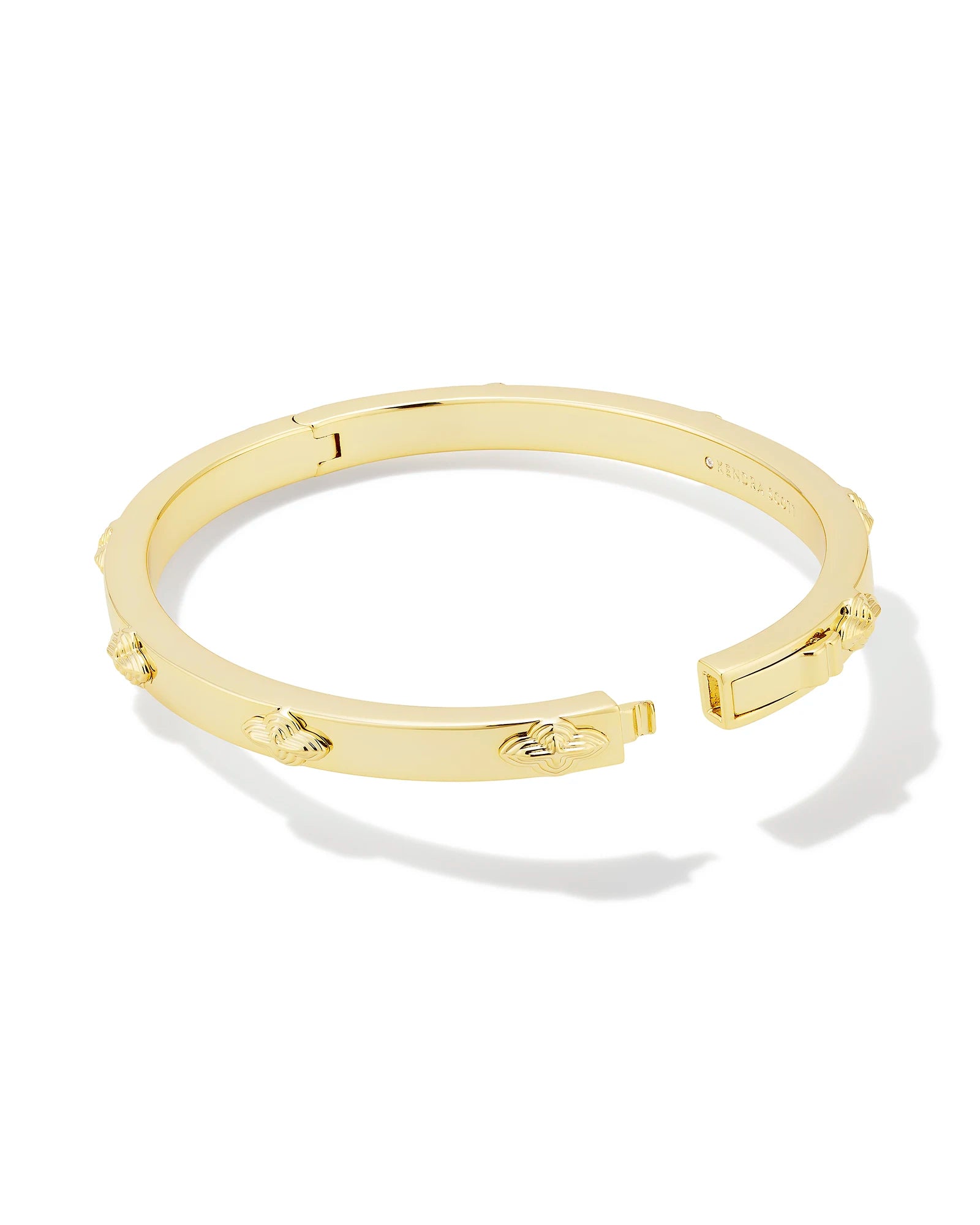 Kendra Scott | Abbie Metal Bangle Bracelet in Gold - bestdisneylandrvpark