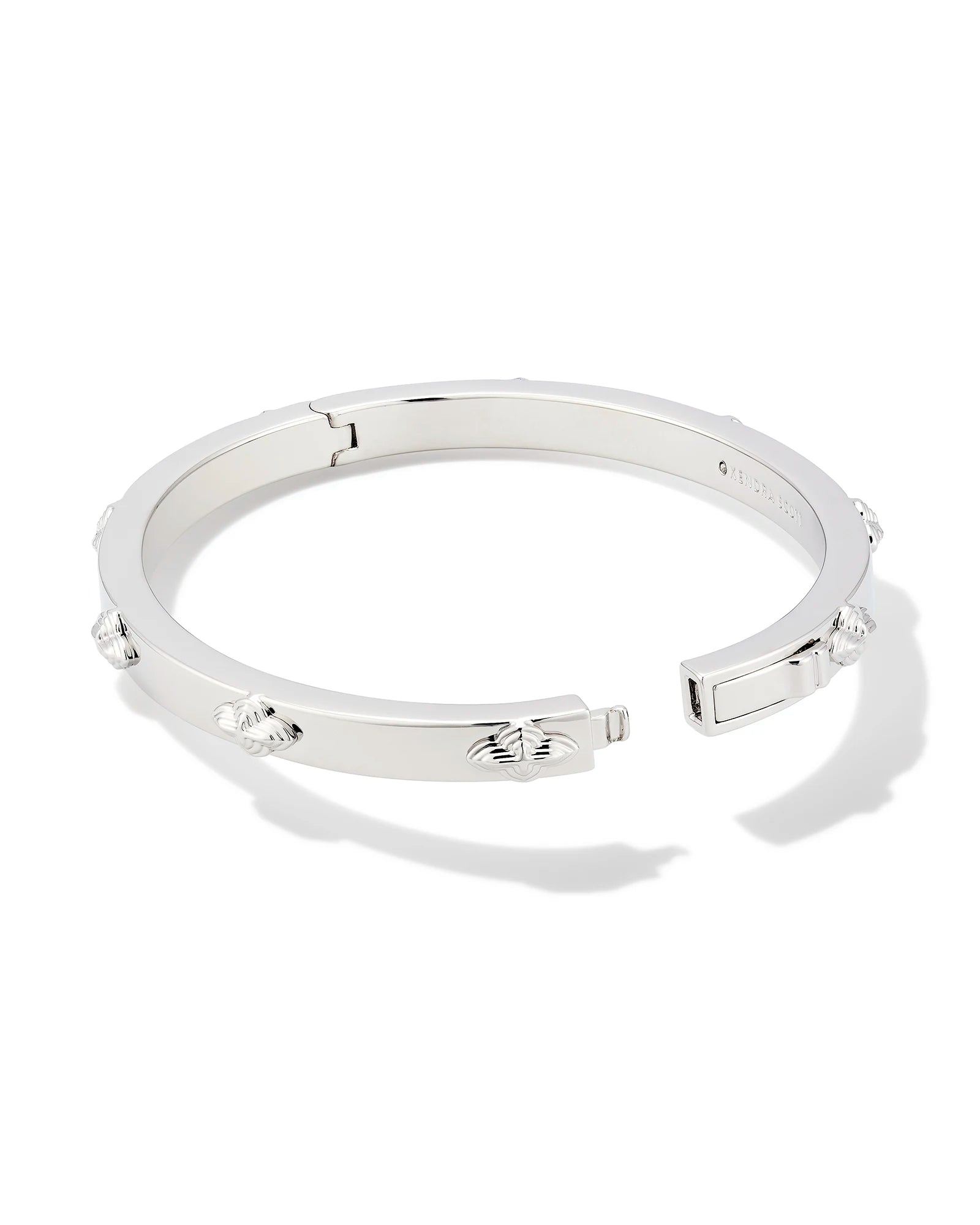 Kendra Scott | Abbie Metal Bangle Bracelet in Silver - bestdisneylandrvpark