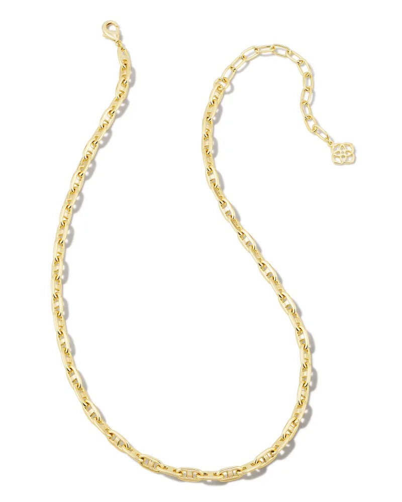 Kendra Scott | Bailey Chain Necklace in Gold - bestdisneylandrvpark