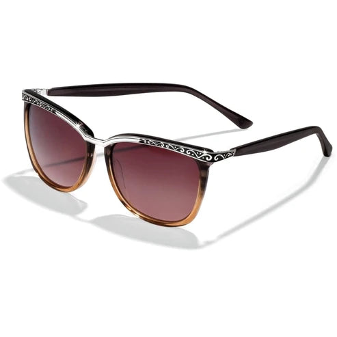 Brighton | La Scala Fade Sunglasses in Brown - bestdisneylandrvpark