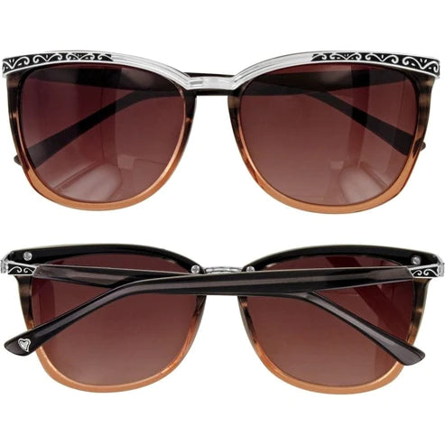 Brighton | La Scala Fade Sunglasses in Brown - bestdisneylandrvpark