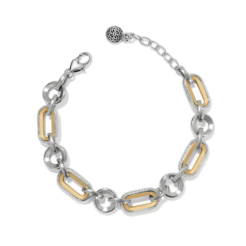 Brighton | Medici Two Tone Link Bracelet - bestdisneylandrvpark