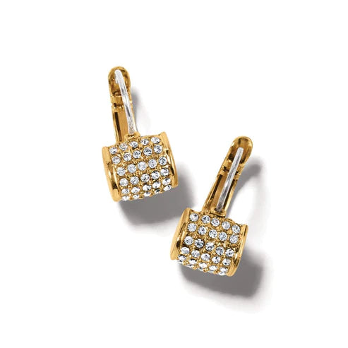 Brighton | Meridian Leverback Earrings in Gold Tone - bestdisneylandrvpark