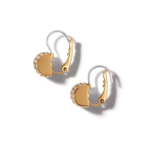 Brighton | Meridian Leverback Earrings in Gold Tone - bestdisneylandrvpark