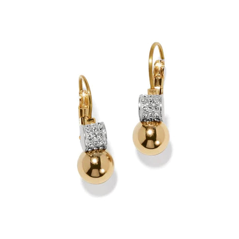 Brighton | Meridian Petite Leverback Earrings in Gold Tone - bestdisneylandrvpark