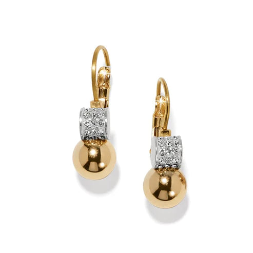 Brighton | Meridian Petite Leverback Earrings in Gold Tone - bestdisneylandrvpark