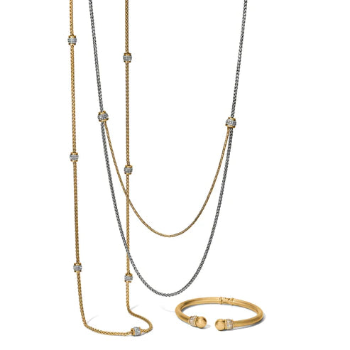 Brighton | Meridian Petite Long Necklace in Gold Tone - bestdisneylandrvpark