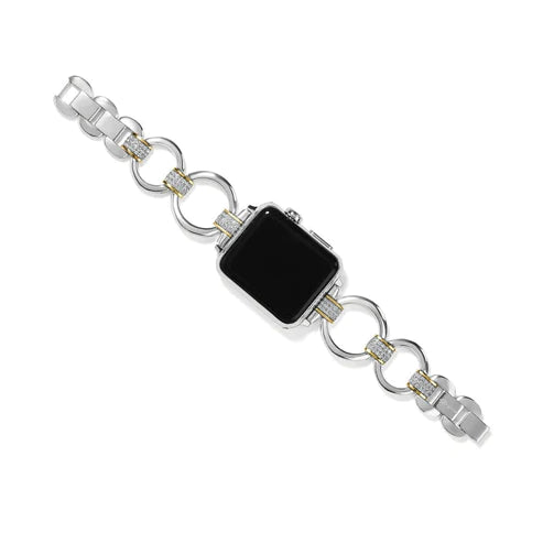 Brighton | Meridian Tempo Watch Band in Silver Tone - bestdisneylandrvpark