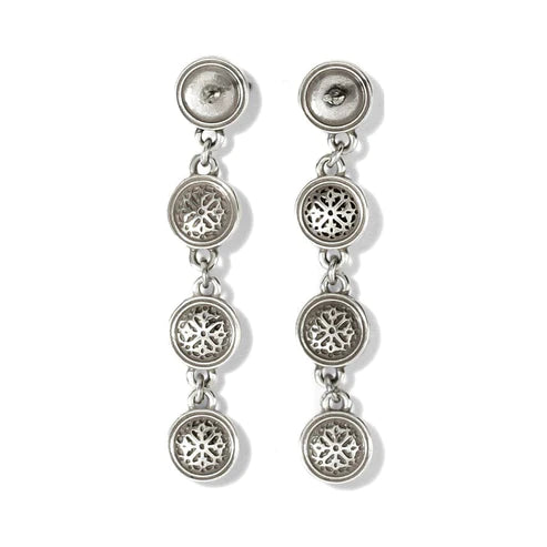 Brighton | Monete Link Post Drop Earrings in Gold and Silver Tone - bestdisneylandrvpark