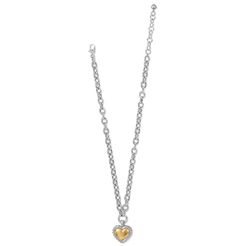 Brighton | Pretty Tough Bold Two Tone Necklace - bestdisneylandrvpark