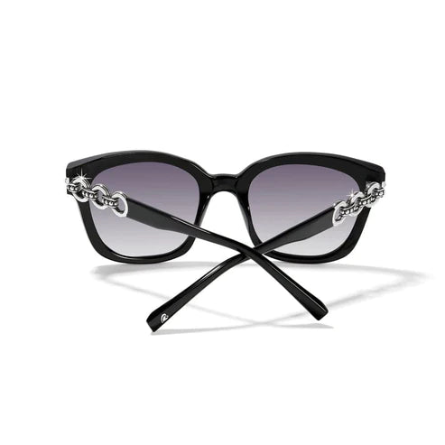 Brighton | Pretty Tough Stud Trio Sunglasses in Black - bestdisneylandrvpark