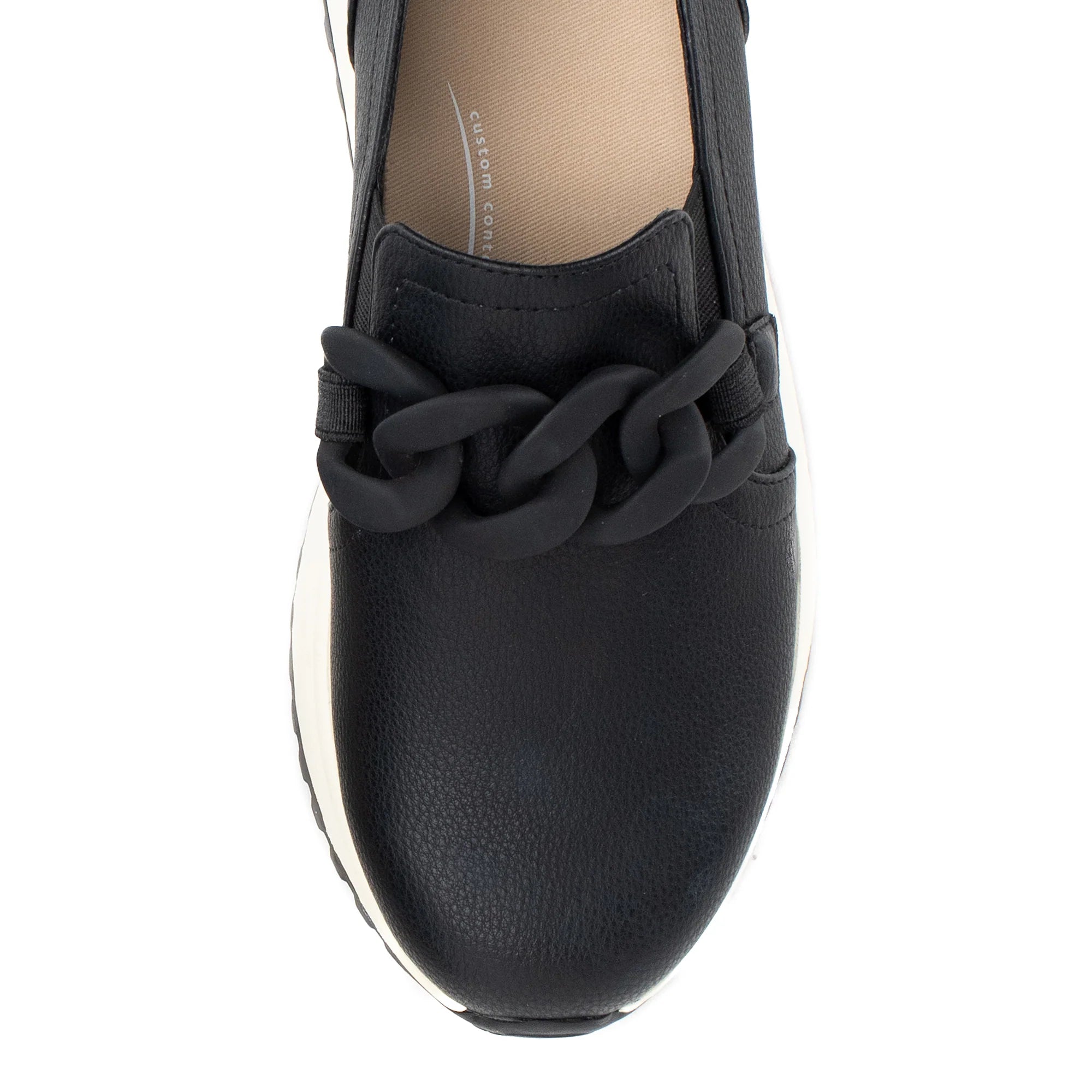 Yellow Box | Rory Slip-On Loafer in Black