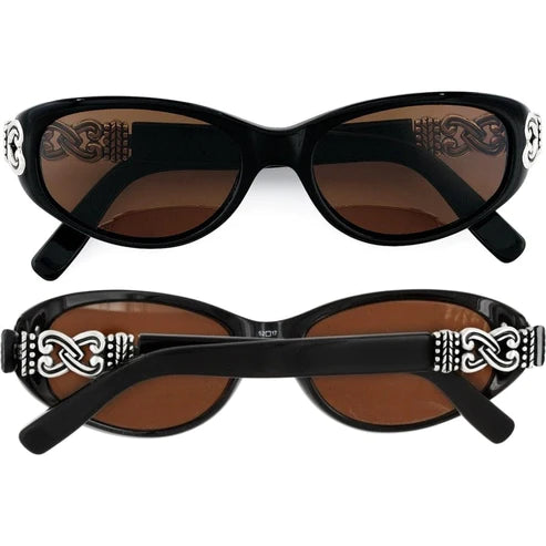 Brighton | Sabrina Sunglasses in Black - bestdisneylandrvpark