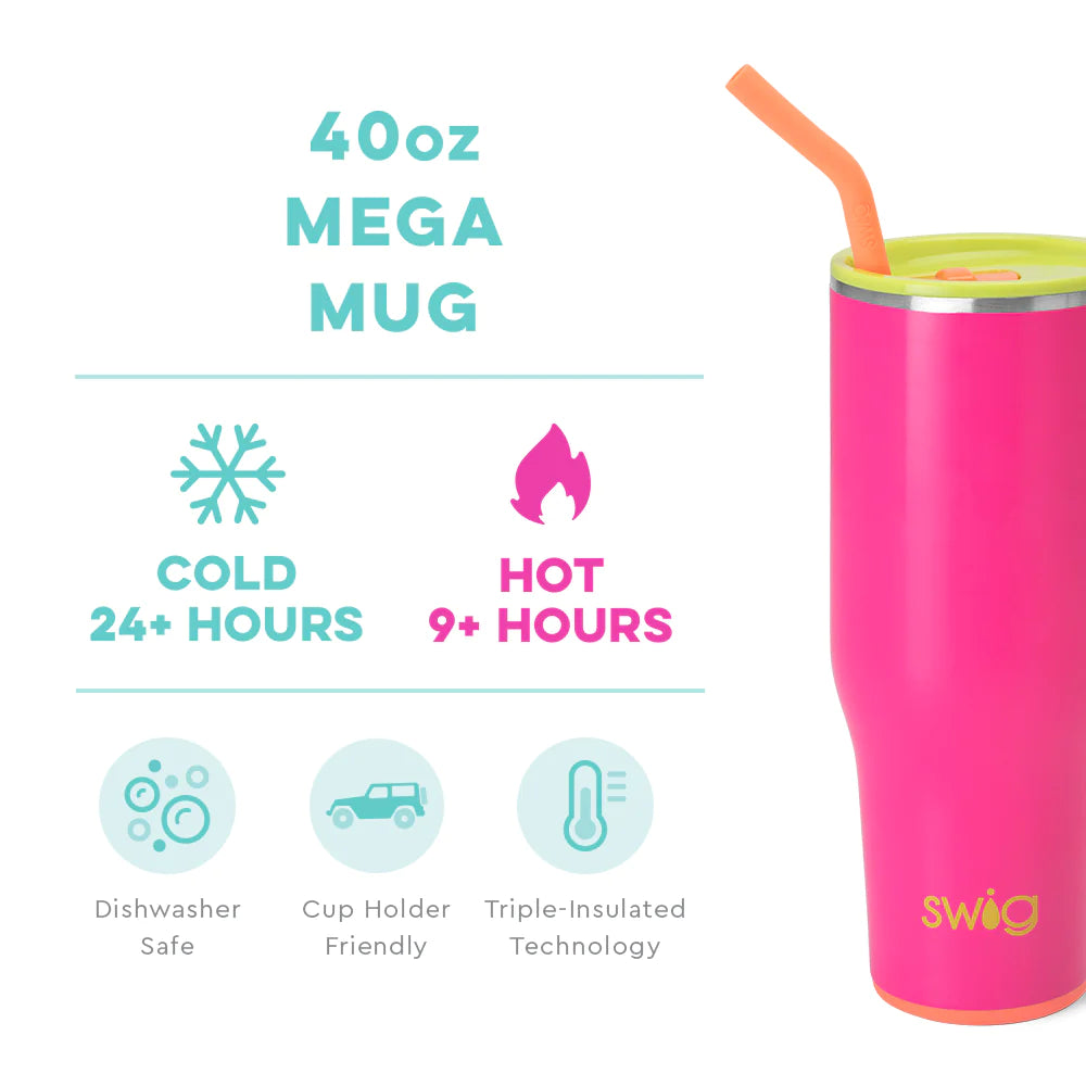 Swig | Tutti Frutti Mega Mug in 40 oz - bestdisneylandrvpark