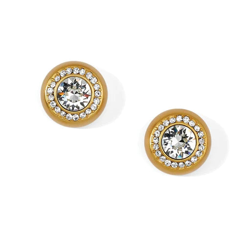 Brighton | Versailles Suisses Post Earrings in Gold Tone - bestdisneylandrvpark