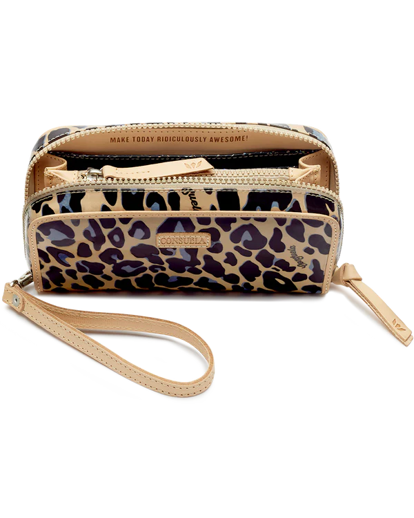 Consuela | Blue Jag Wristlet Wallet - bestdisneylandrvpark