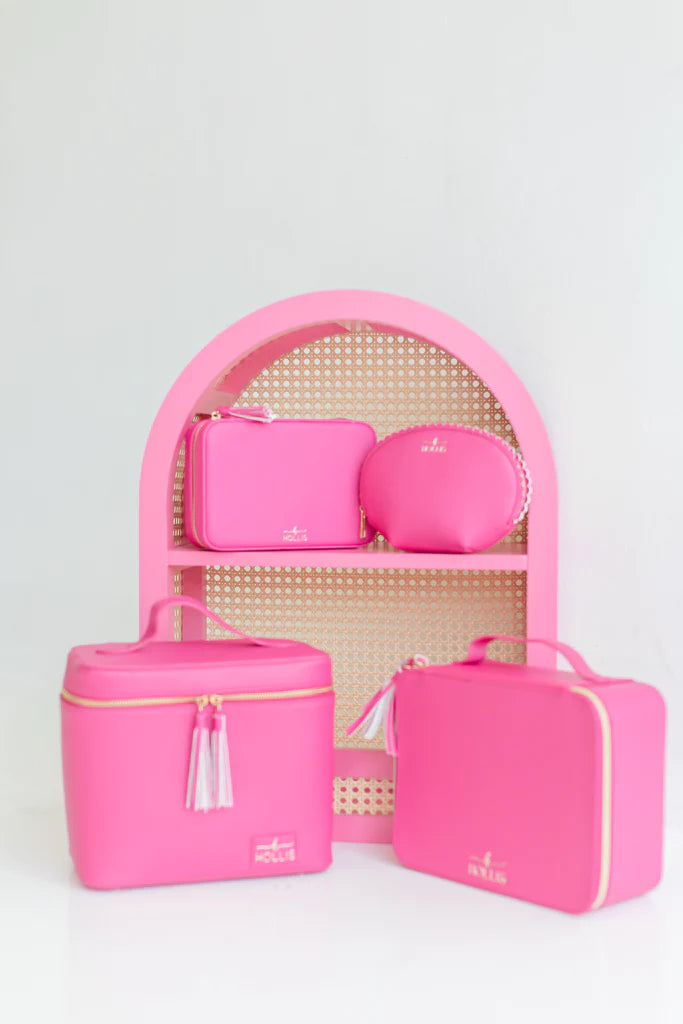 Hollis | Lux Bag in Hot Pink - bestdisneylandrvpark