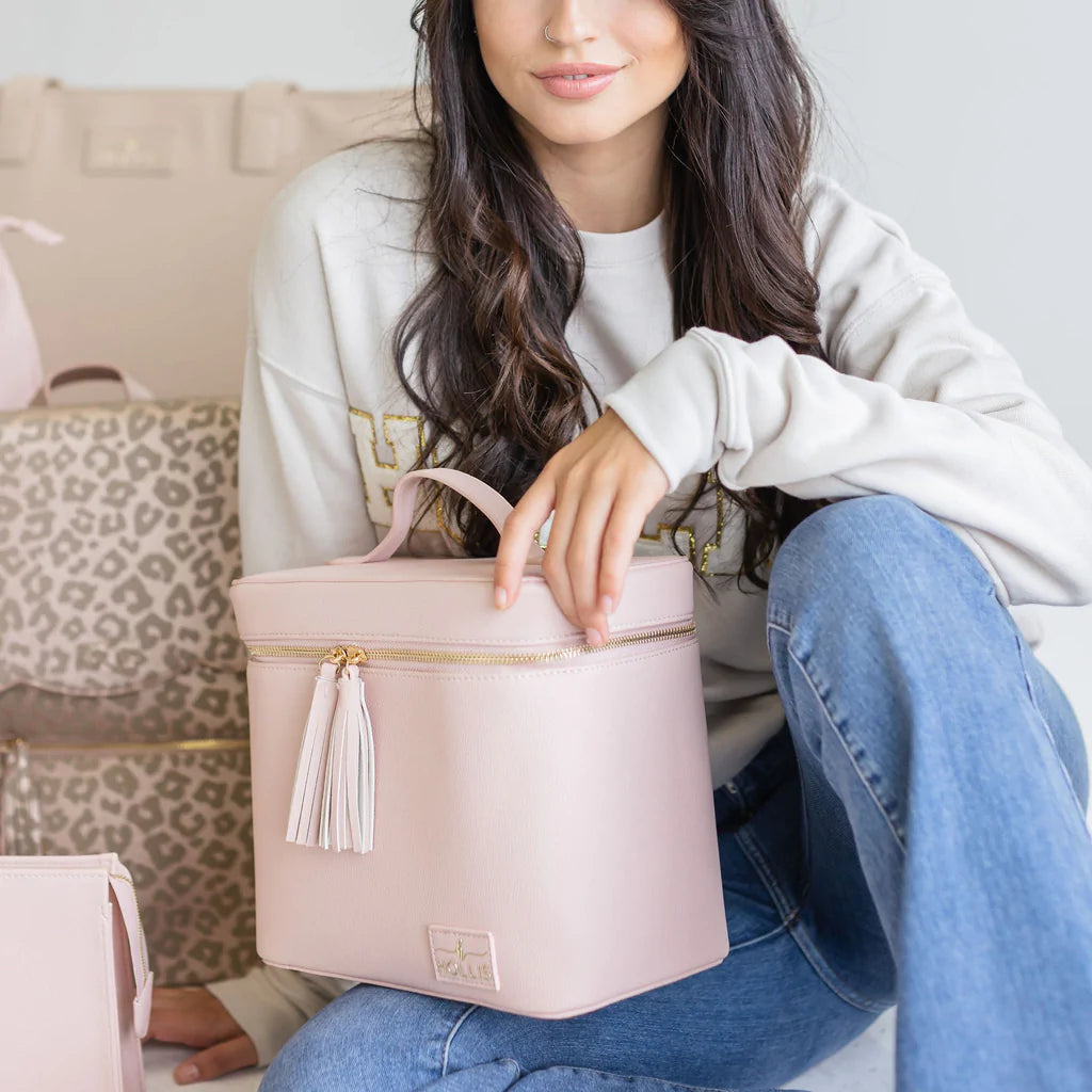 Hollis | Lux Bag in Blush - bestdisneylandrvpark