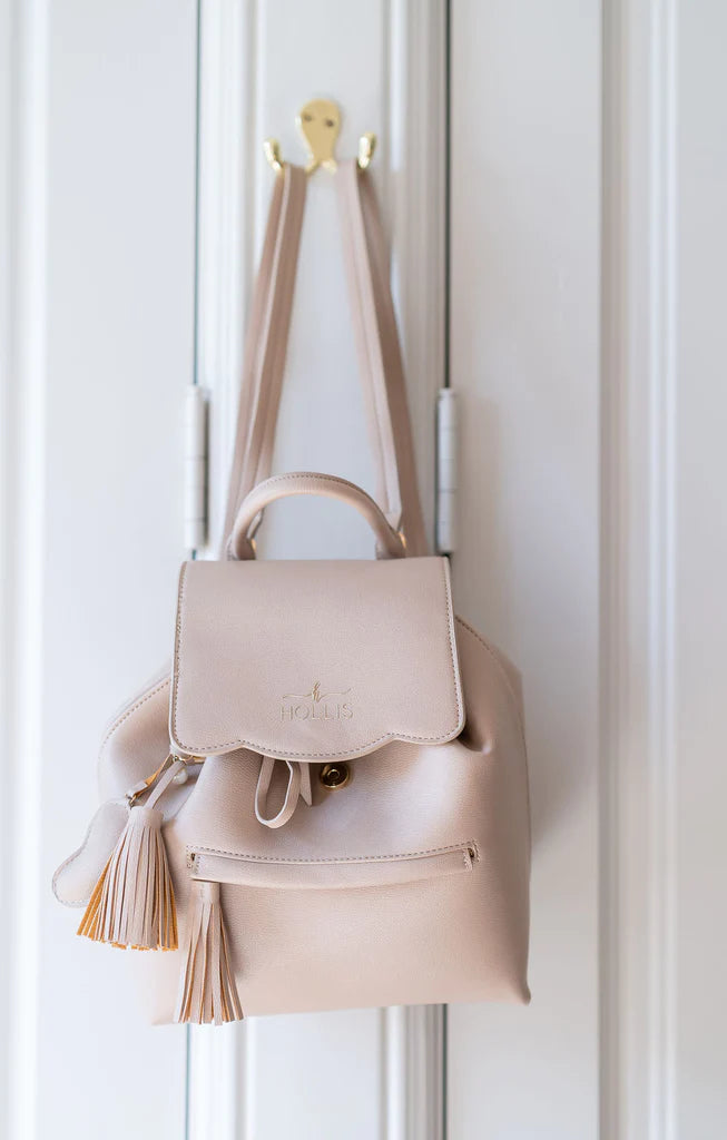 Hollis | Mini Backpack in Nude - bestdisneylandrvpark