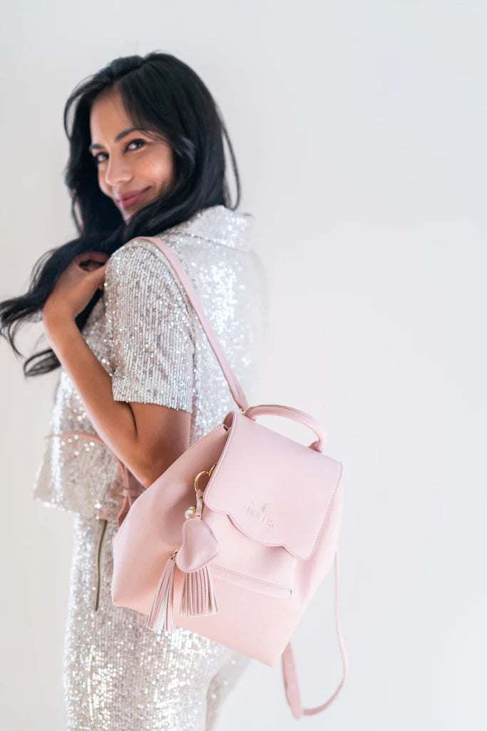 Hollis | Mini Backpack in Blush - bestdisneylandrvpark