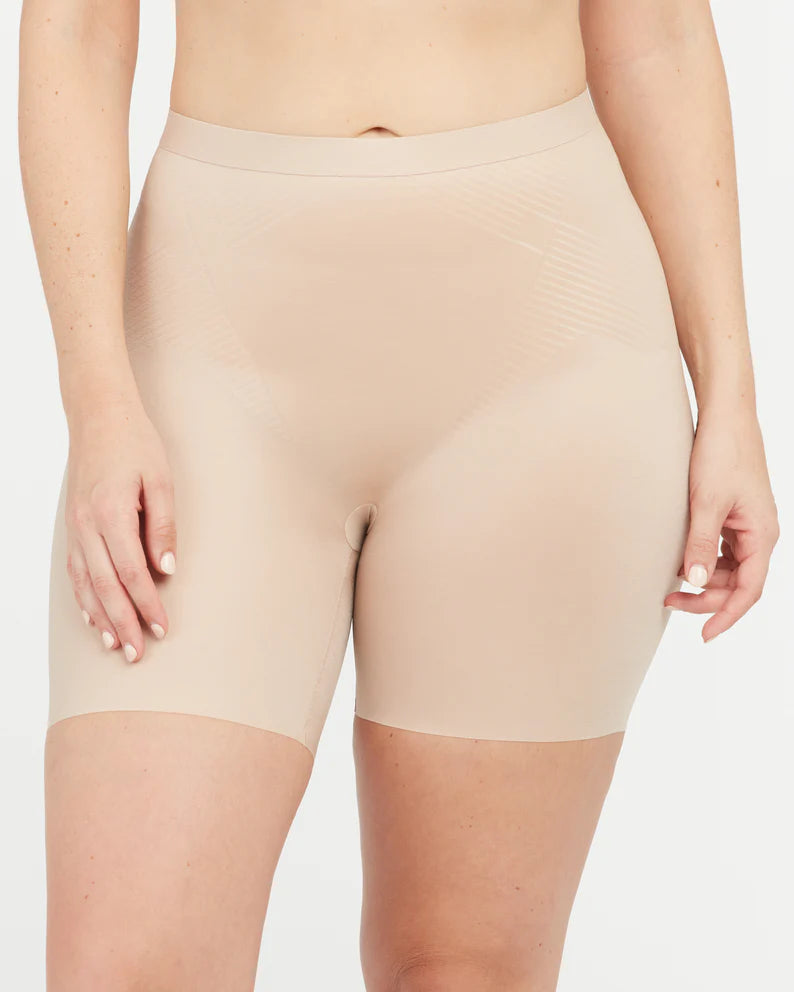 SPANX | Thinstincts 2.0 Girl Shorts in Champagne Beige - bestdisneylandrvpark