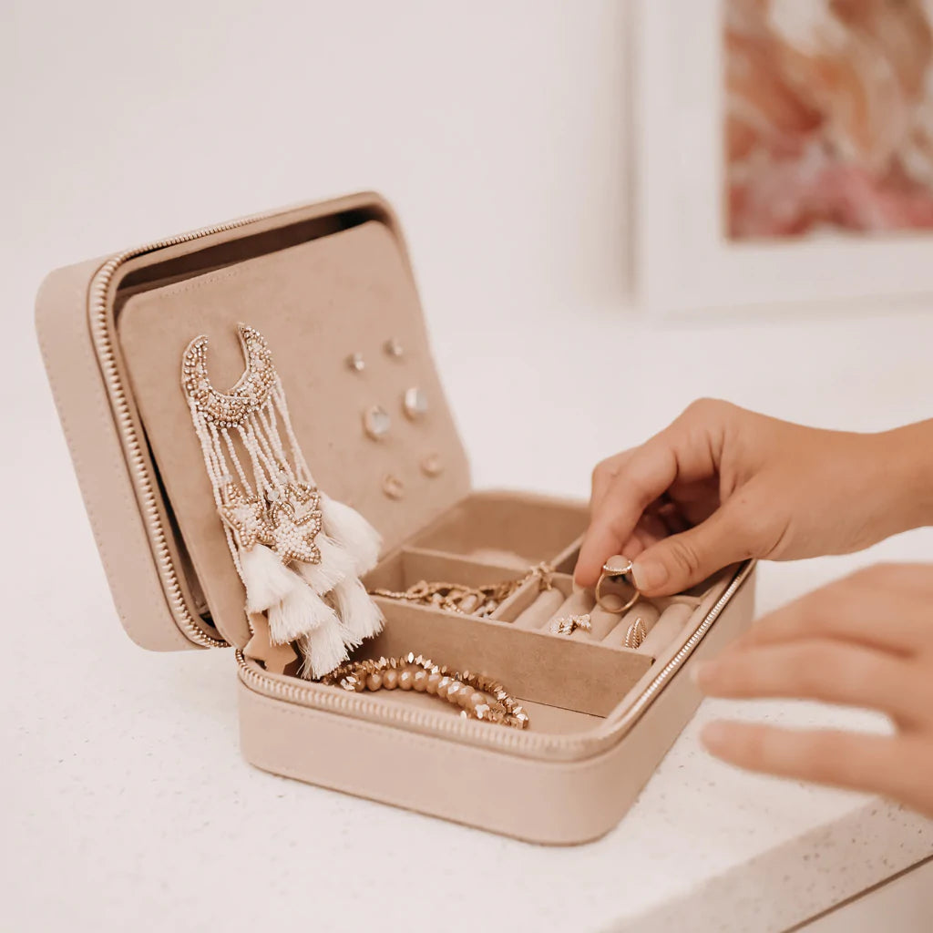 Hollis | Jewelry Organizer in Nude - bestdisneylandrvpark