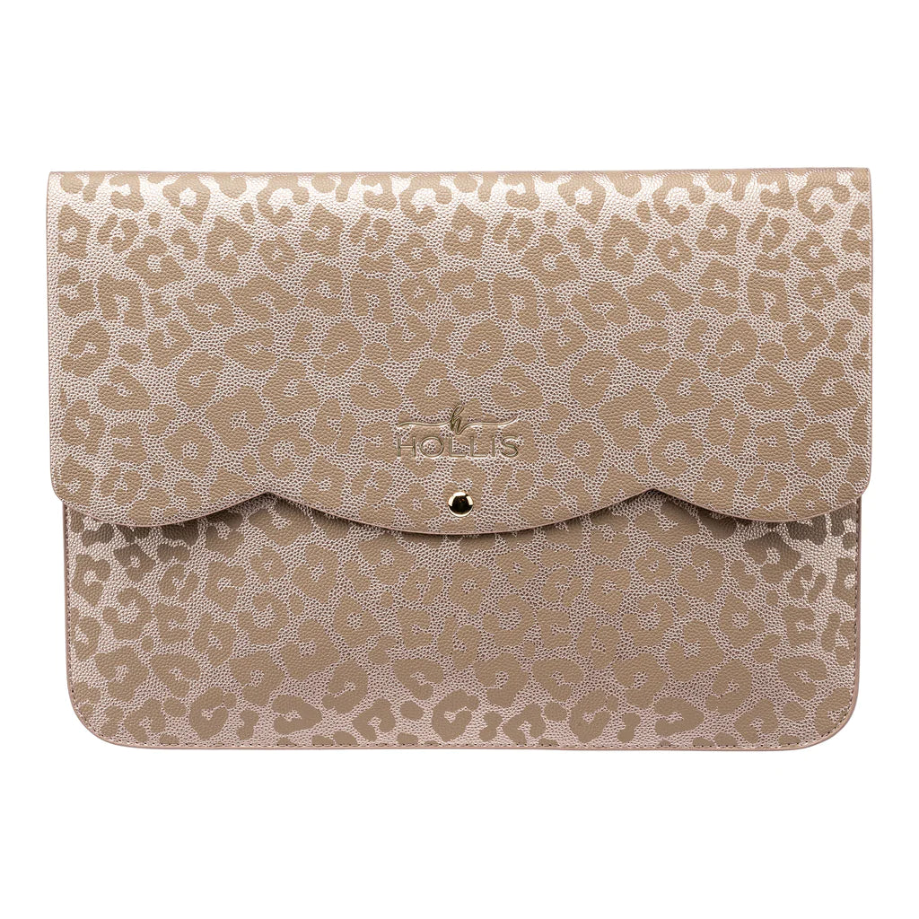 Hollis | Lennyn Laptop Sleeve in Leopard - bestdisneylandrvpark